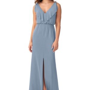 Azazie ‘Kelsey’ Dusty Blue, Size 20